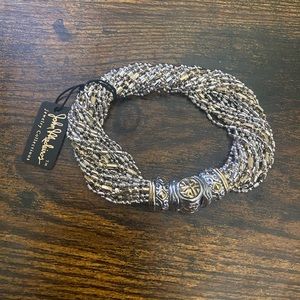 John Medeiros Twisted Bead Collection 20 Strand Bracelet